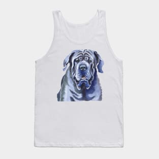 Neapolitan Mastiff Watercolor - Dog Lovers Tank Top